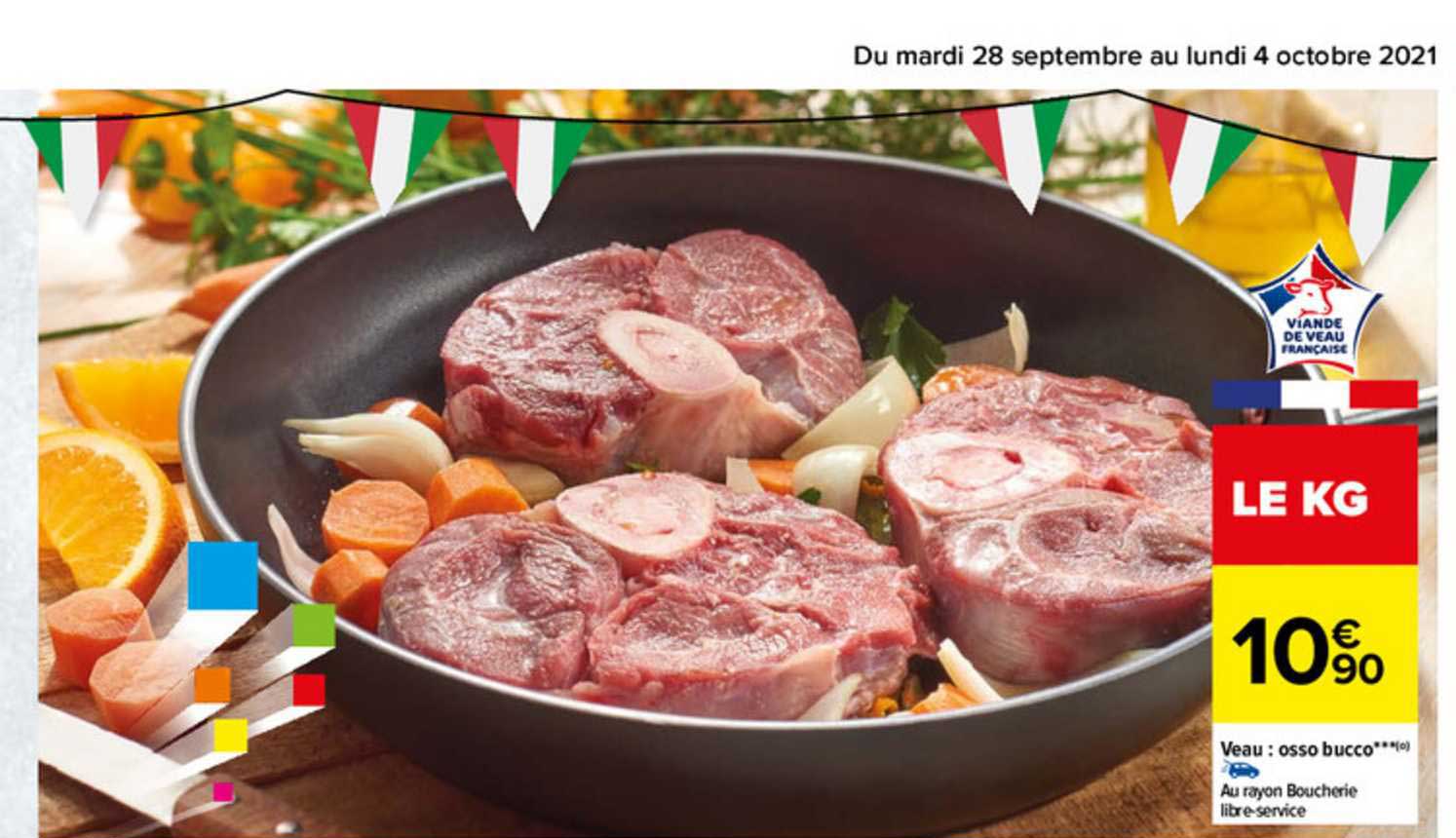 veau : osso bucco***