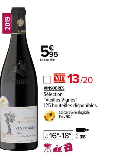 vinsobres sélection "vieilles vignes"