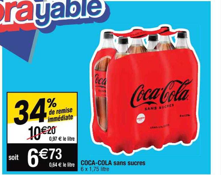 coca-cola sans sucres