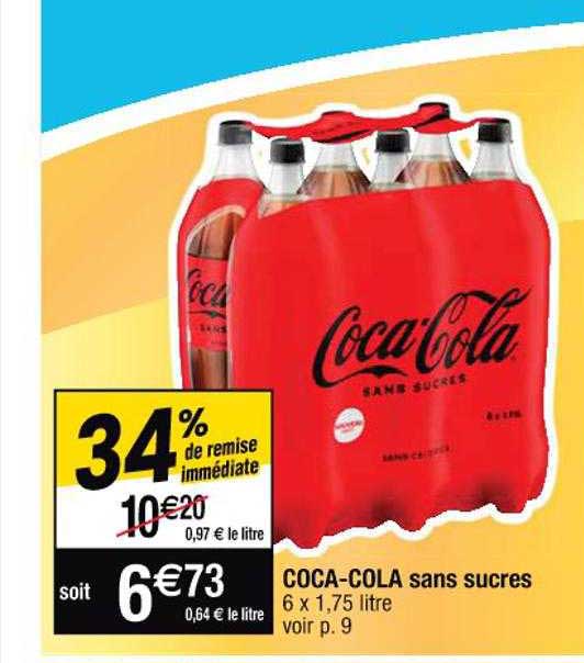 coca-cola sans sucres