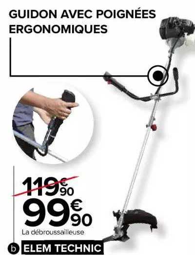 Débroussailleuse Elem Technic