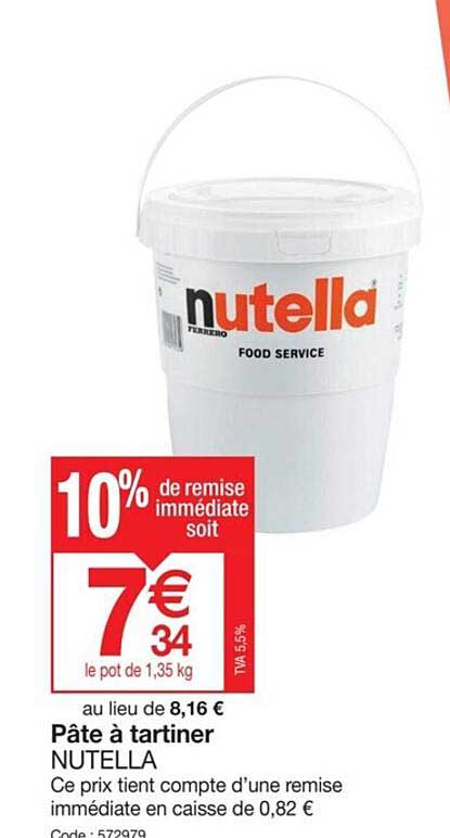 Pâte à Tartiner Nutella