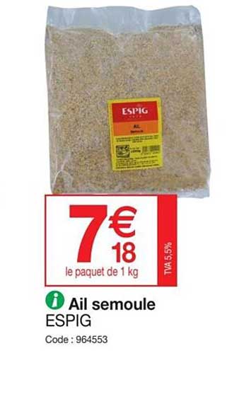 Ail Semoule Espig