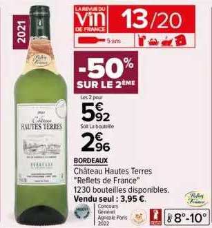 bordeaux château hautes terres "reflets de france"