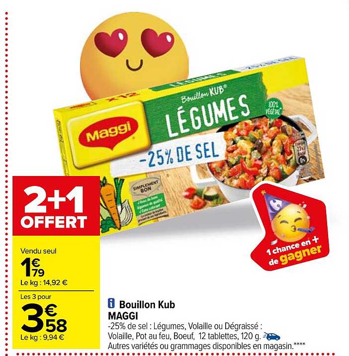 Bouillon Kub Maggi