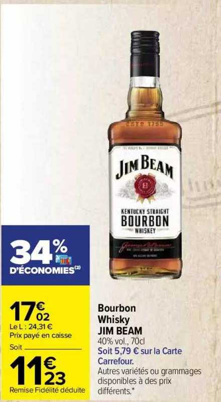 bourbon whisky jim beam