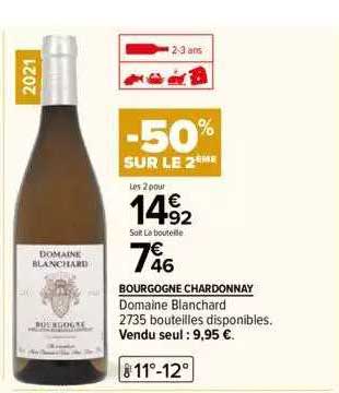 bourgogne chardonnay domaine blanchard