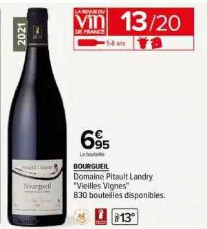 bourgueil domaine pitault landry "vieilles vignes"
