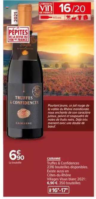 cairanne truffes & confidences