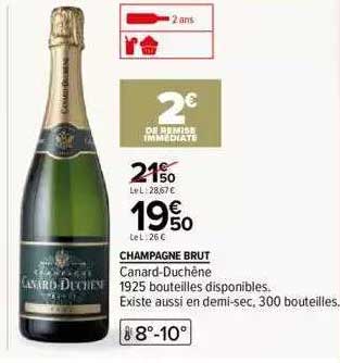 Champagne Brut Canard-duchêne