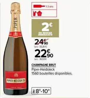 Champagne Brut Piper-heidsieck