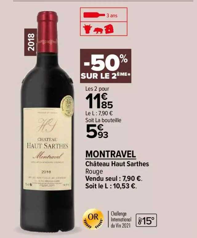 Château Haut Sarthes Rouge Montravel