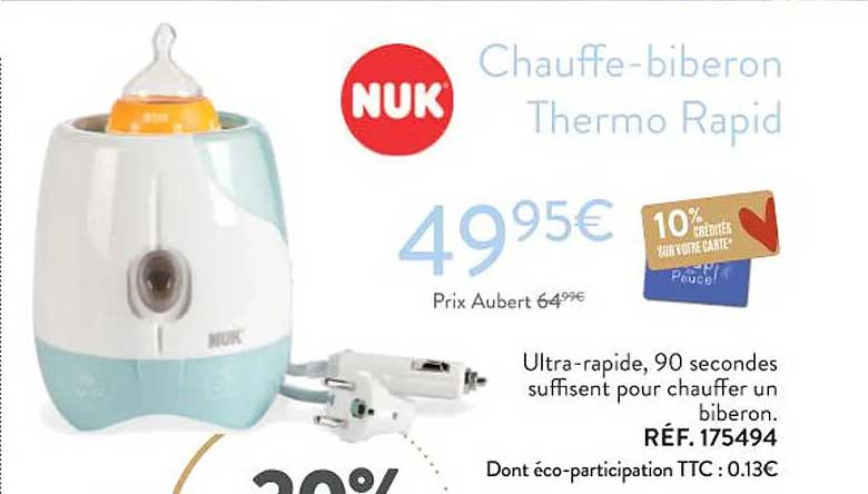 chauffe-biberon thermo rapid nuk
