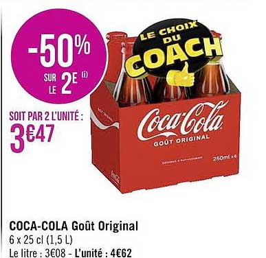 coca-cola  goût original