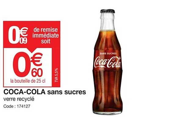 coca-cola sans sucres