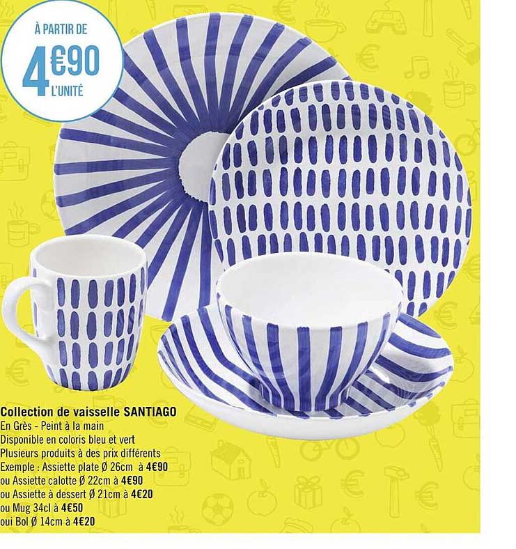 Collection De Vaisselle Santiago