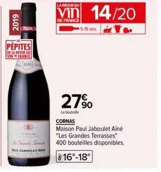 cornas maison paul jaboulet ainé "les grandes terrasses"