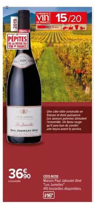 côte-rotie maison paul jaboulet ainé "les jumelles"