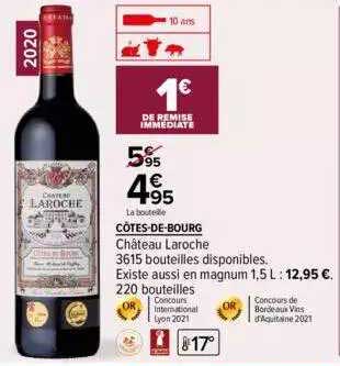 côtes-de-bourg château laroche