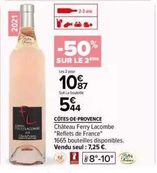 côtes-de-provence château ferry lacombe "reflets de france"