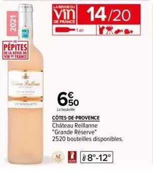 côtes-de-provence château reillanne "grande réserve"