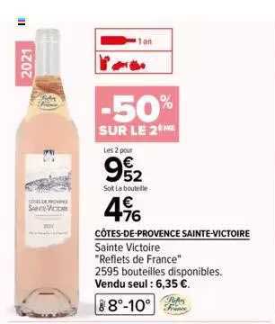 Côtes-de-provence Sainte-victoire "reflets De France"