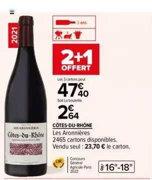 côtes-du-rhône les anonnières