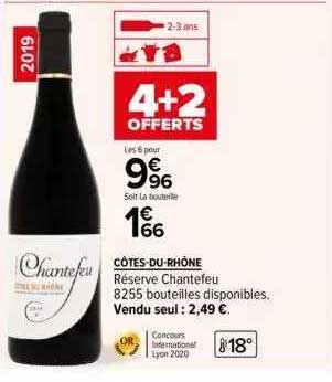 côtes-du-rhône réserve chantefeu