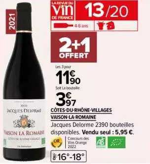 côtes-du-rhône-villages vaison-la romaine