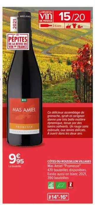 côtes-du-roussillon villages mas amiel "promesse"