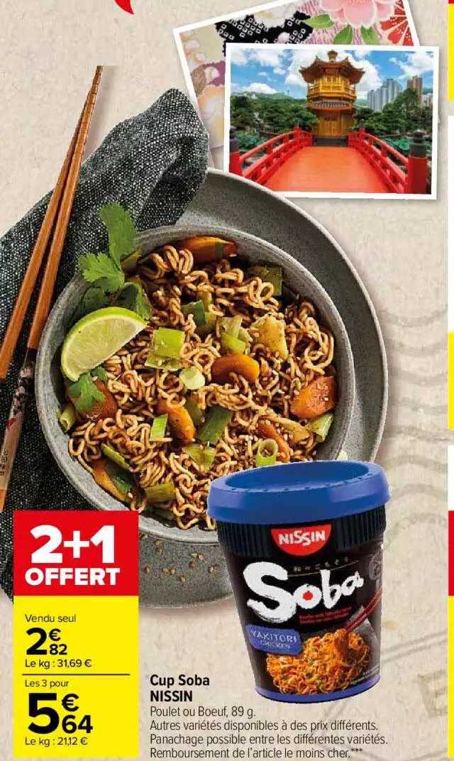 cup soba nissin