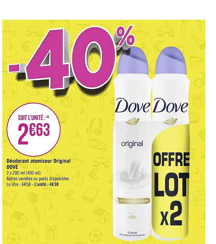 Déodorant Atomisuer Original Dove