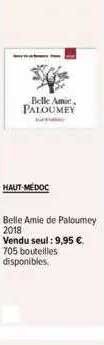 haut-médoc belle amie de paloumey 2018