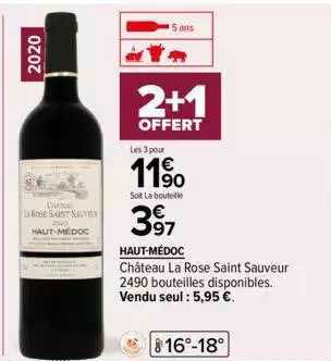 haut-médoc château la rose saint saveur