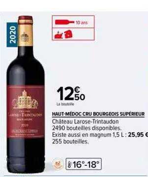 haut-médoc cru bourgeois supérieur château larose-trintaudon