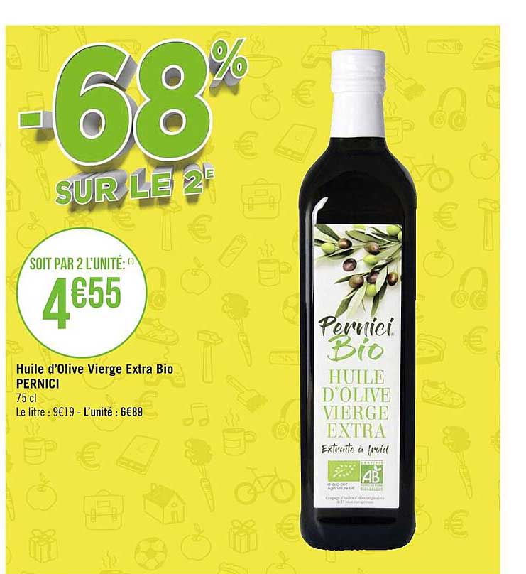 huile d'olive vierge extra bio pernici