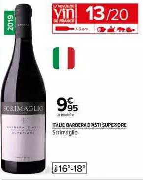 italie barbera d'asti superiore scrimaglio