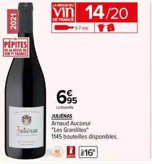 juliénas arnaud aucoeur "les granilites"