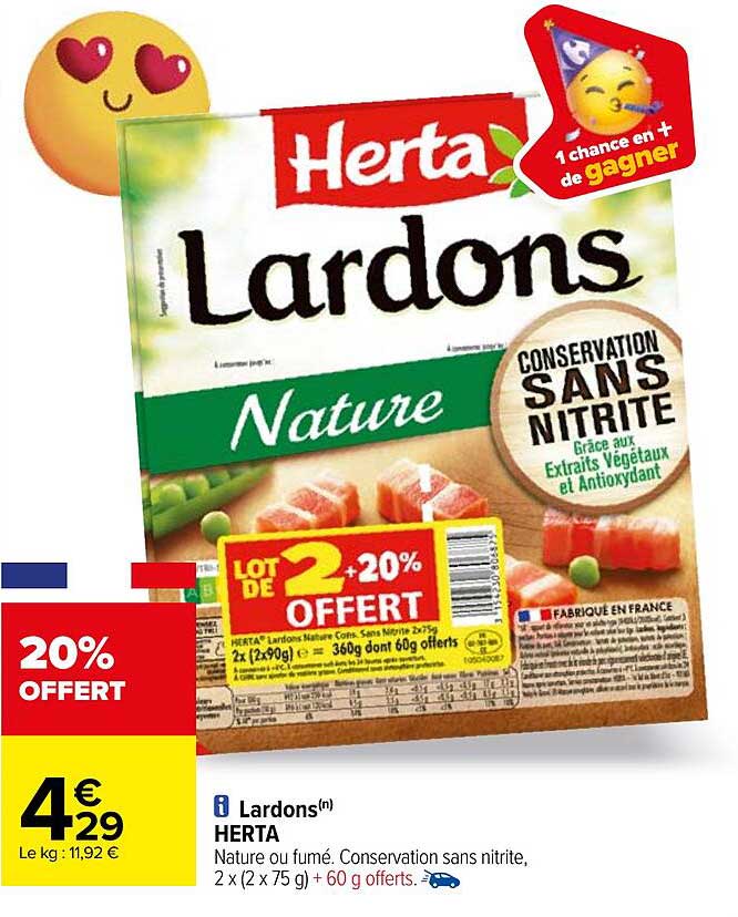 Lardons Herta