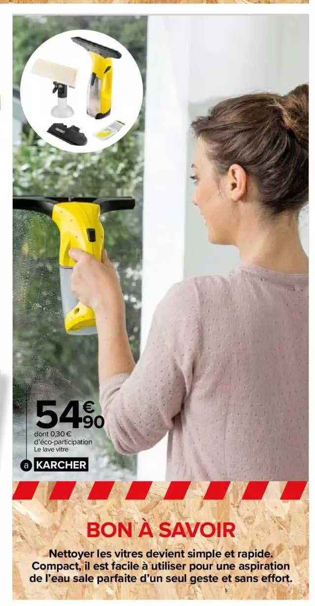 lave vitre kärcher