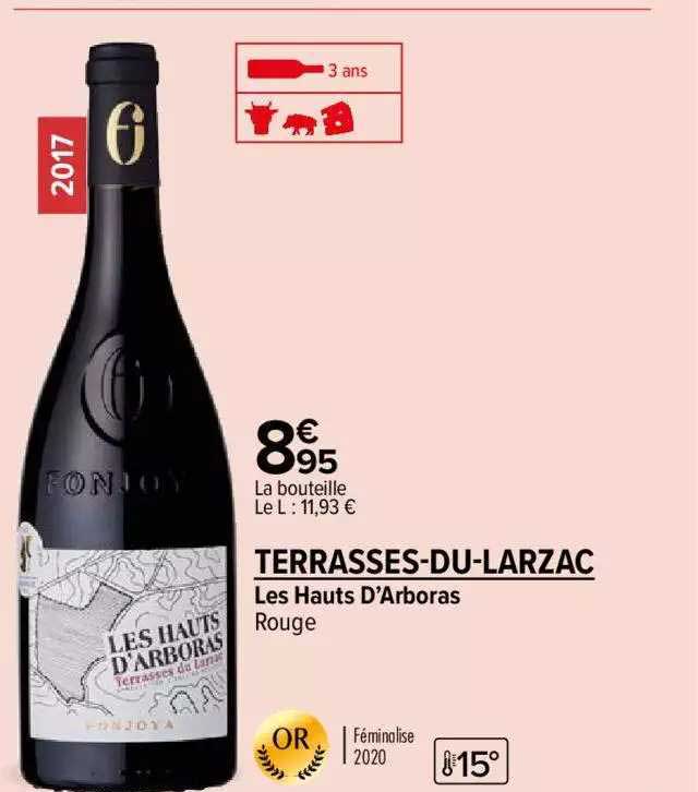 les hauts d'arboras rouge terrasses-du-larzac