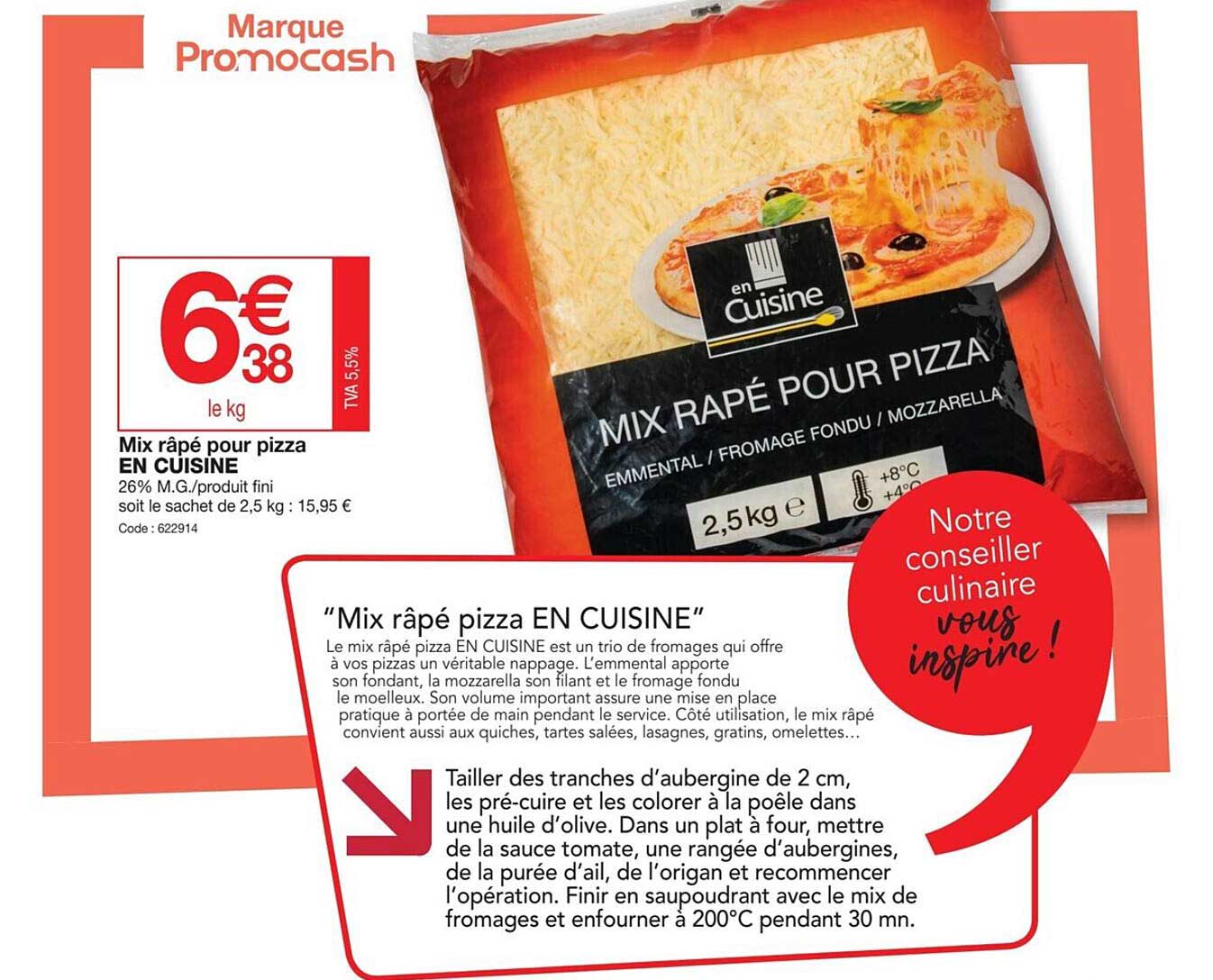 Mix Râpé Pour Pizza En Cuisine