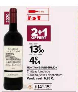 montagne-saint-émilion château langlade