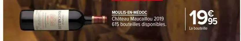 moulis-en-médoc château maucaillou 2019