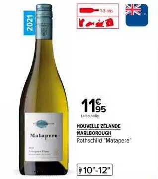 nouvelle-zélande marlborough rothschild "matapere"