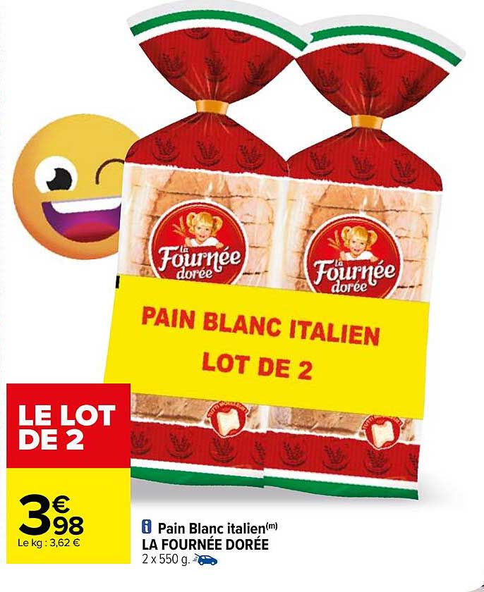 pain blanc italien la fournée dorée