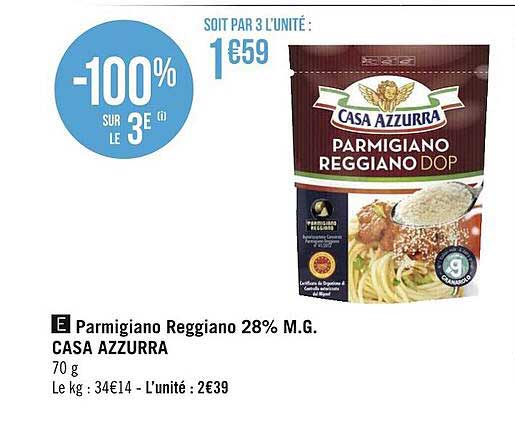 parmigiano reggiano 28% mg casa azzurra