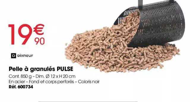 Pelle à Granulés Pulse Dixneuf