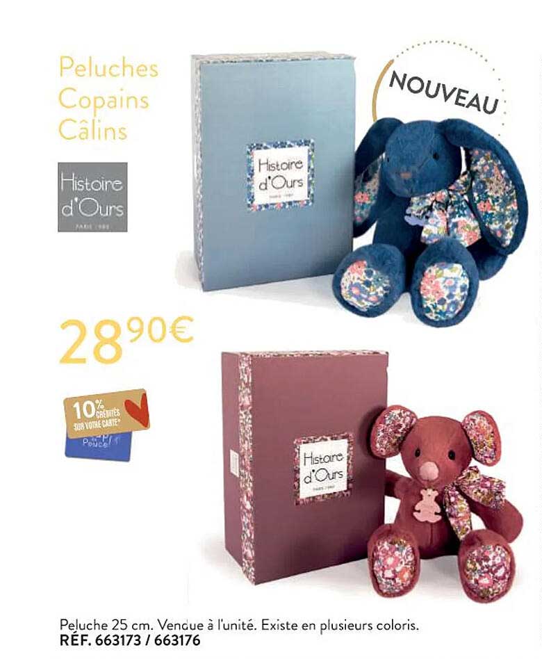 peluches copains câlins