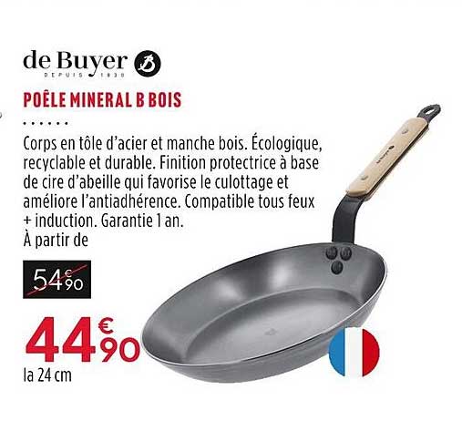 poêle minéral b bois de buyer